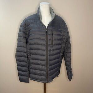 Calvin Klein Gray Puffer Jacket Packable